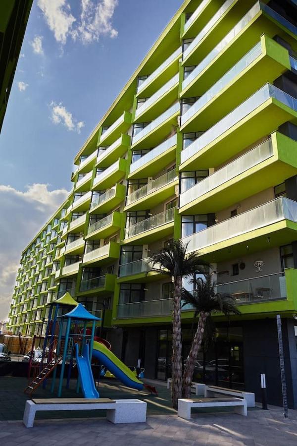 Blue Apartment In Spa N Pool Beach Resort Năvodari Extérieur photo